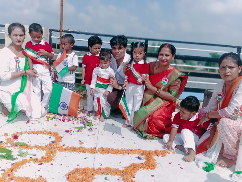 Children playing and learning at Jagruti Play Group